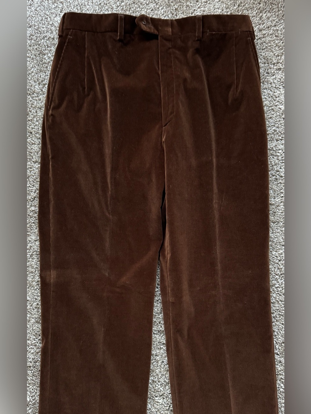 Brioni Brown Corduroy Pants